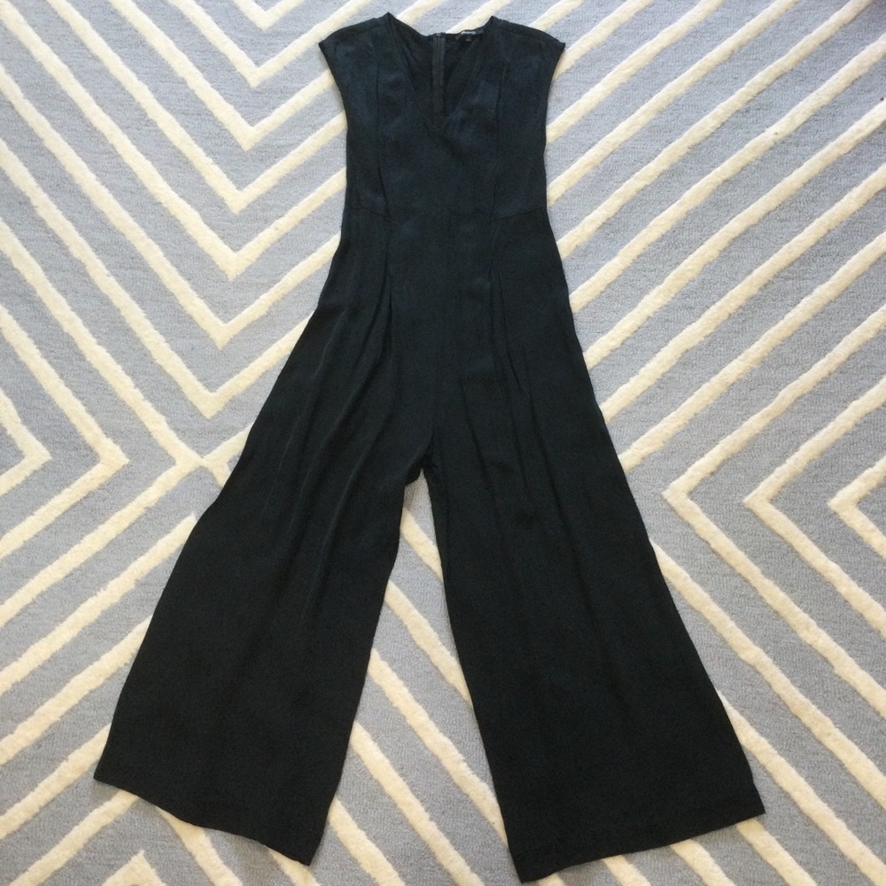 Madewell Wide-Leg Black Jumpsuit
